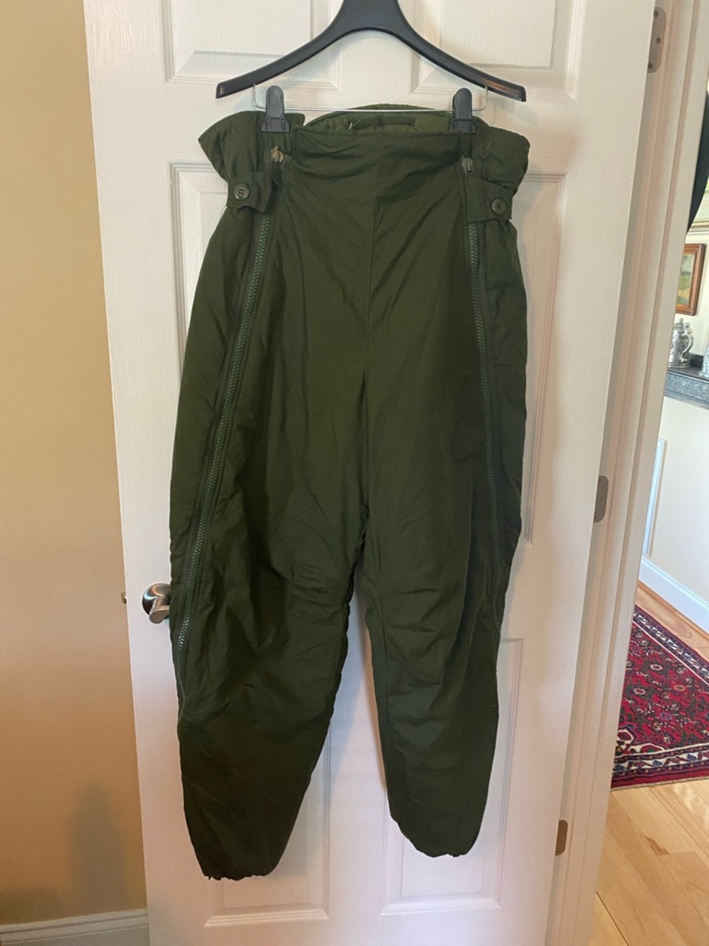 Swedish Military Insulated Pants M90 Liner Overpants Green Cold Weather